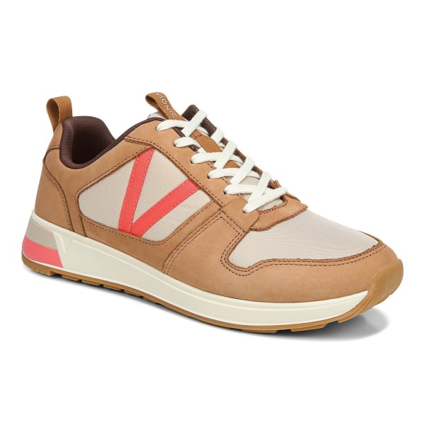 Vionic Trainers Ireland - Rechelle Sneaker Brown - Womens Shoes In Store | HMZXK-8257